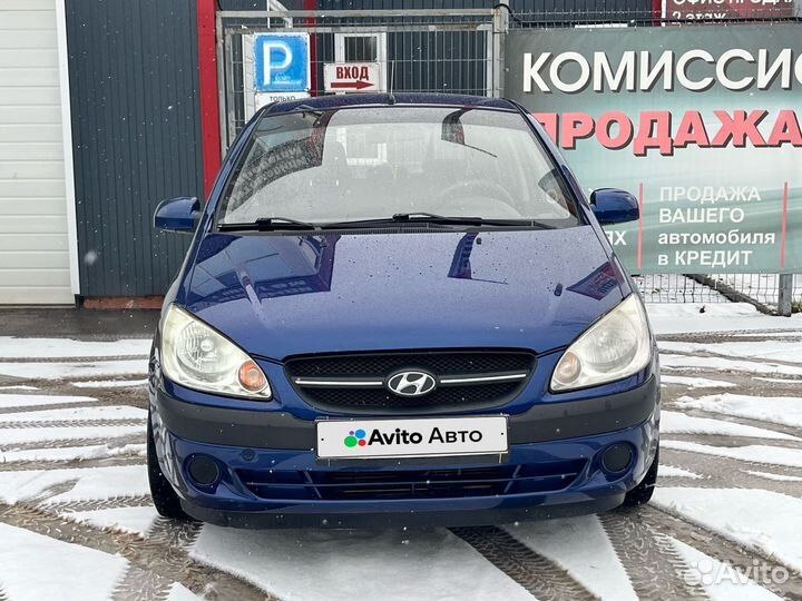 Hyundai Getz 1.4 AT, 2008, 169 265 км