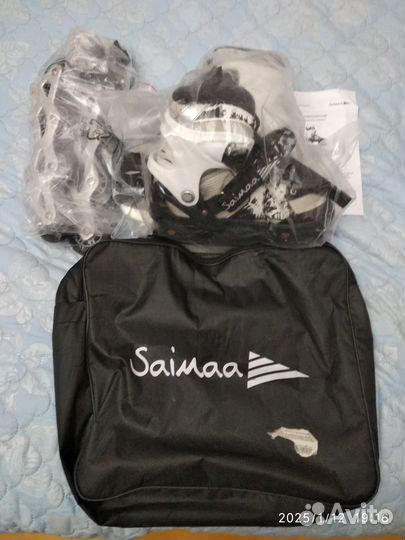 Коньки детские раздвижные 2 в 1 размер 33-36