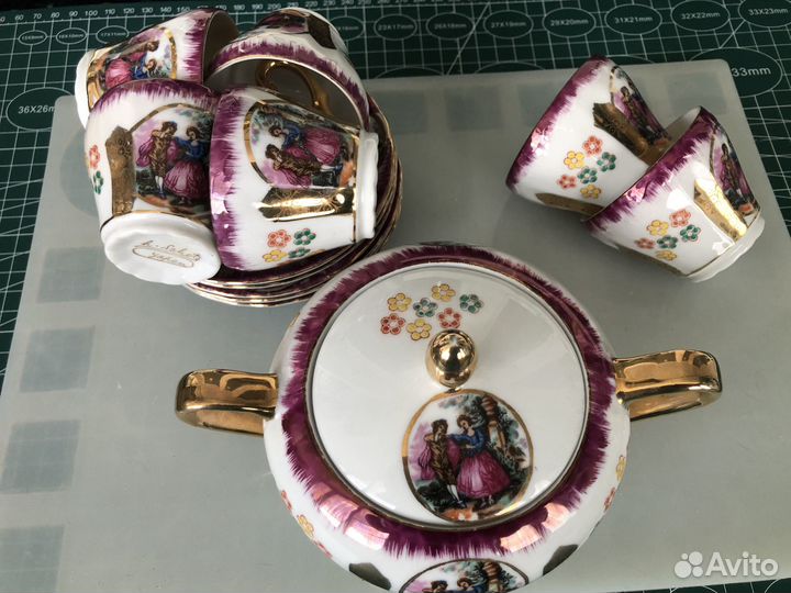 Кофейный Японский сервиз