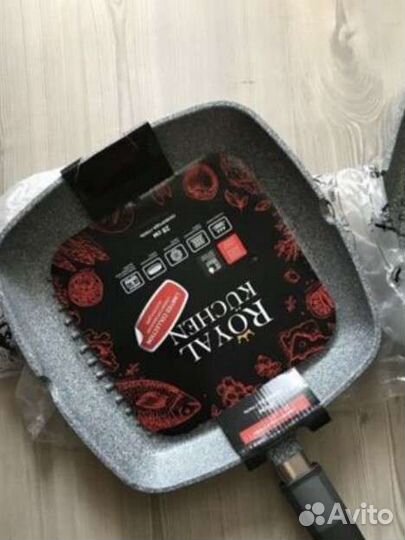 Блинница и сковорода гриль royal kuchen