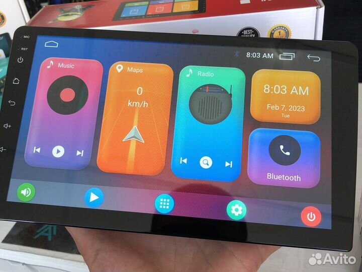 Магнитола 9 дюймов