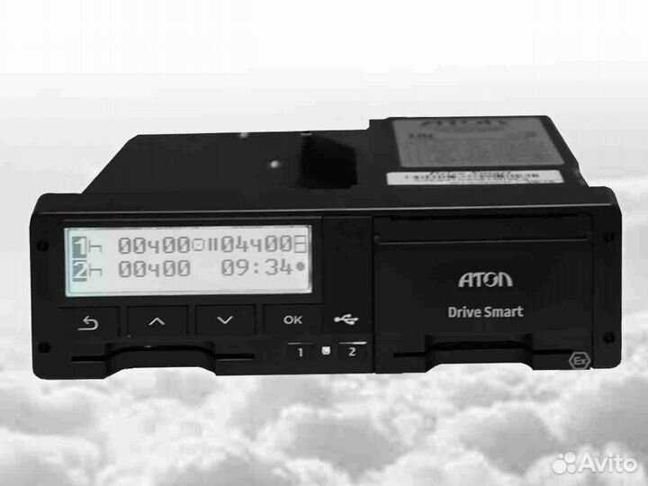 Тахограф Atol drive с скзи (нкм).С калибровкой