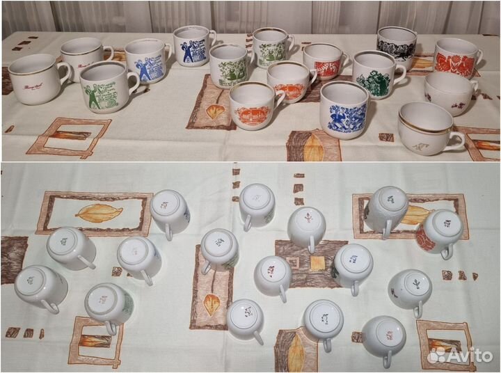 Посуда Вербилки СССР