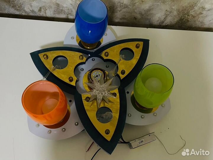 Плафоны для люстры бу