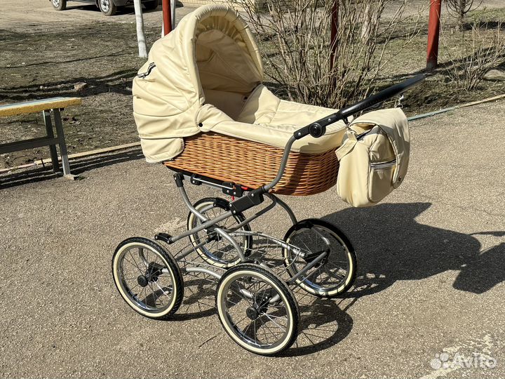 Коляска reindeer eco-leather 2 в 1