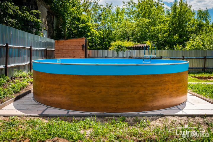 Каркасный бассейн Larimar 4.57 х 1.25 м комплект