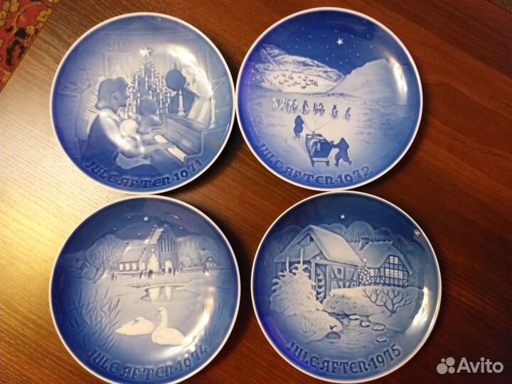 Тарелки настенные, декорат. Bing & Grоndahl Дания