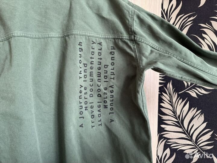 Джинсовая рубашка hm