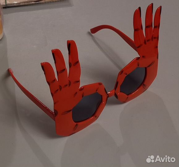 Очки ок прикольные для дискотеки тусовки прикол