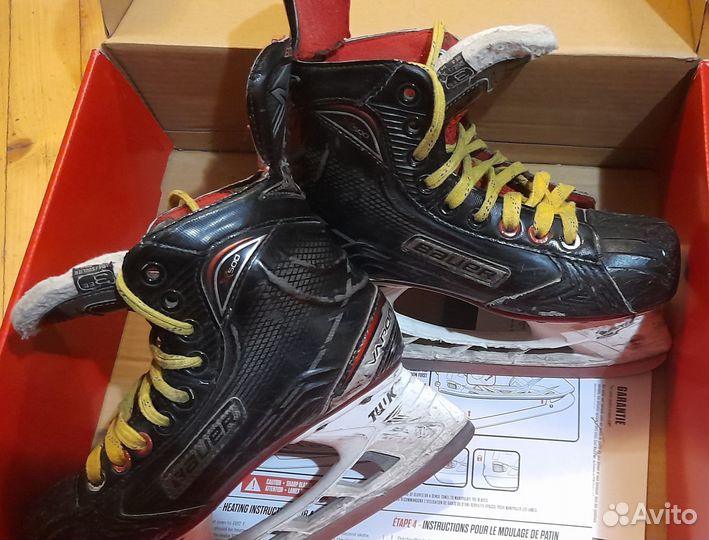 Коньки Хоккейные bauer Vapor x 500 полупро р38,5