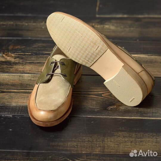 Туфли мужские кожа Топ-сайдеры