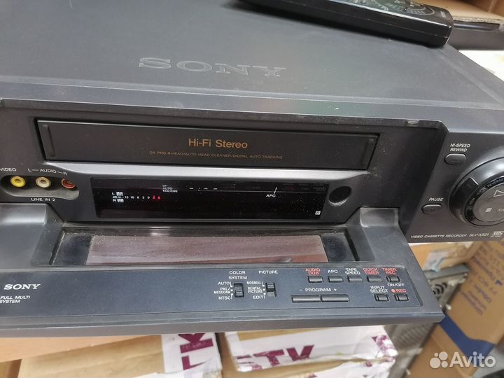 Видеомагнитофон sony hi fi