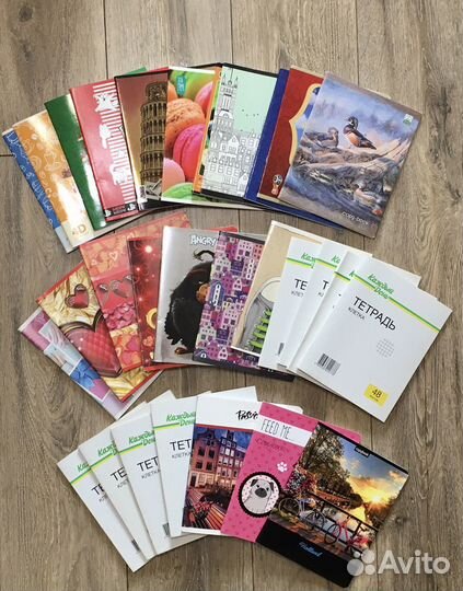 Тетради пакетом 84 шт