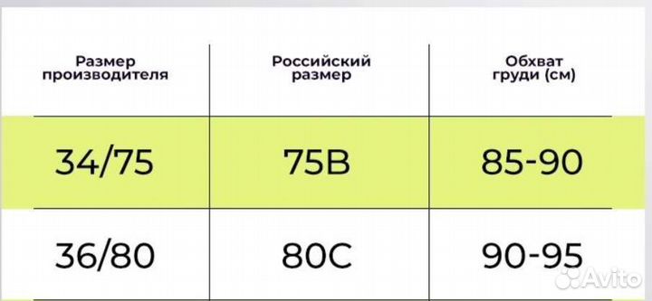 Бюстгалтер для кормления новый