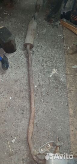 Выхлопная трасса Toyota Carina t190