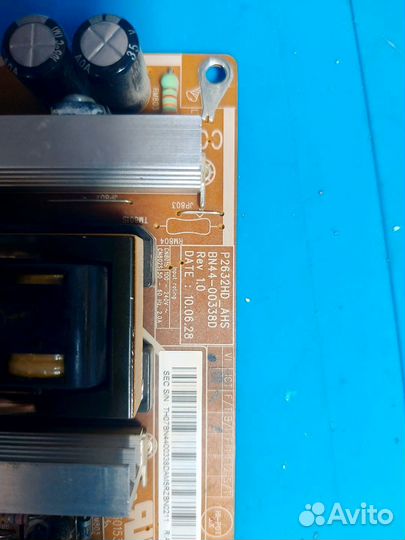 Блок питания для телевизора samsung LE32C450E1W