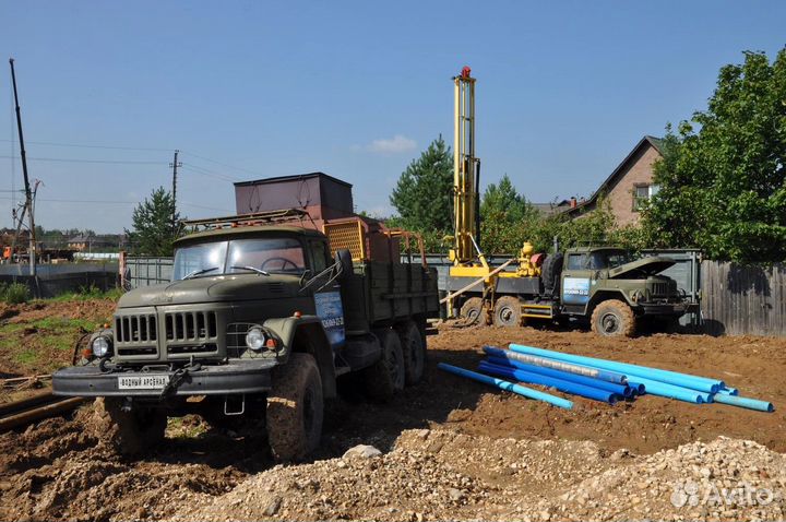 Бурение и обустройство скважин на воду / рассрочка