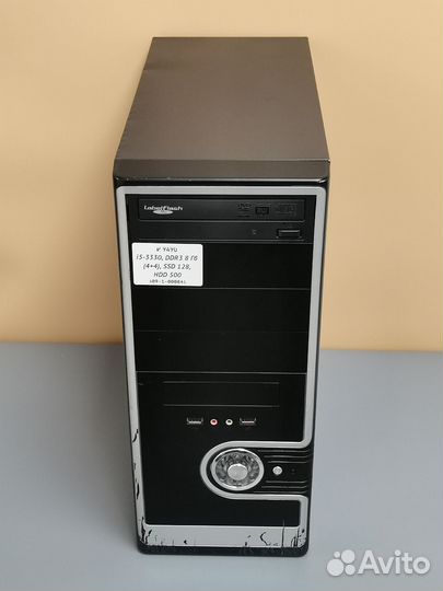 Системный блок i5-3330 ddr3 8gb ssd 128gb hdd 500g