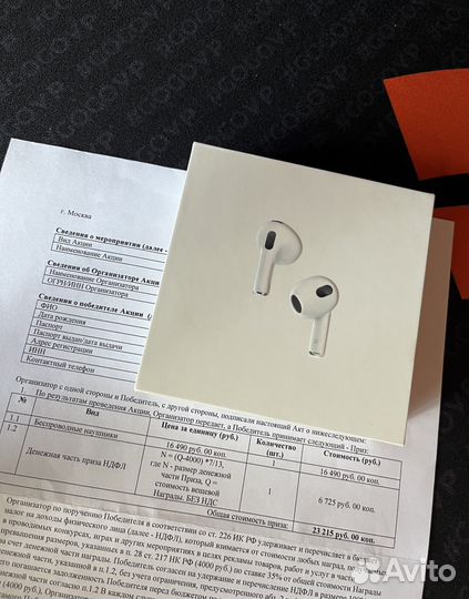 AirPods 3 Новые Оригинал