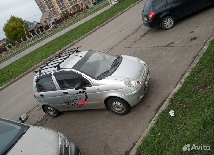 Багажник на крышу Дэу Матиз 2 поперечины