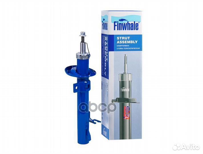 Амортизатор пер. лев. газовый Fusion(02-12) 130