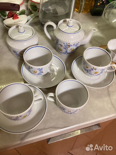 Сервиз чайный предметы