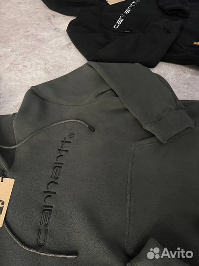 Толстовка Carhartt черная люкс мужская