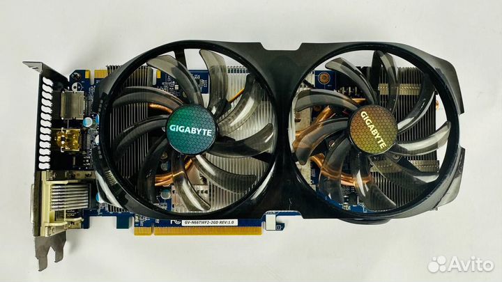 Видеокарта gigabyte GeForce GTX 660 GV-N660WF2-2G