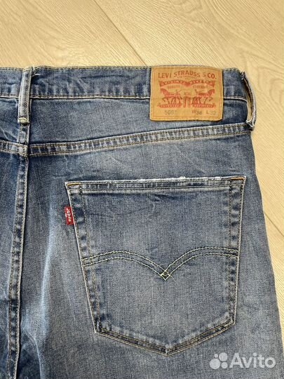 Джинсы levis 508 36x32