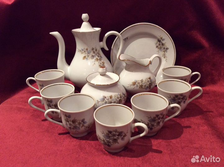 Кофейные и чайные наборы гдр, зик, лфз