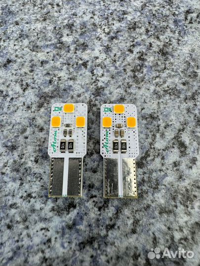 Светодиодные лампы габаритные W5W