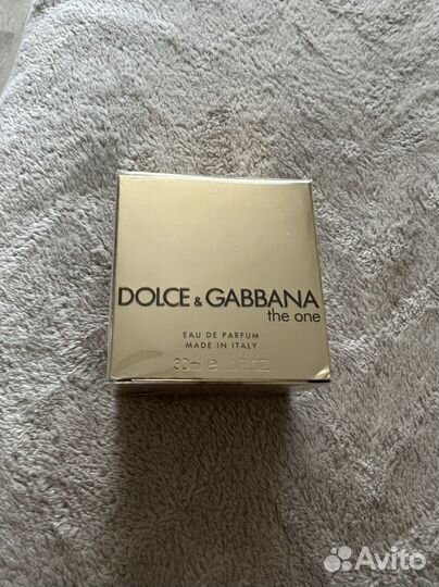 Dolce gabbana парфюмерная вода 30 мл