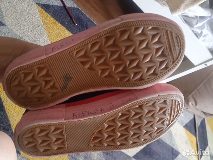 Кеды длядевочки