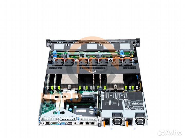 Сервер dell R620 10SFF 2x E5-2680 128GB