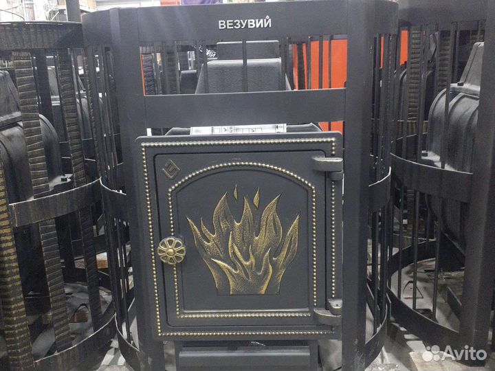 Печь банная везувий Легенда Стандарт 16 (дт-4) б/в