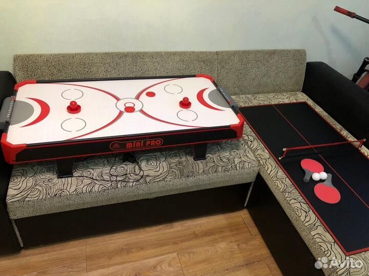 Аэрохоккей + настольный тенис