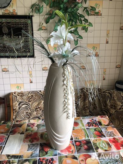 Ваза большая напольная