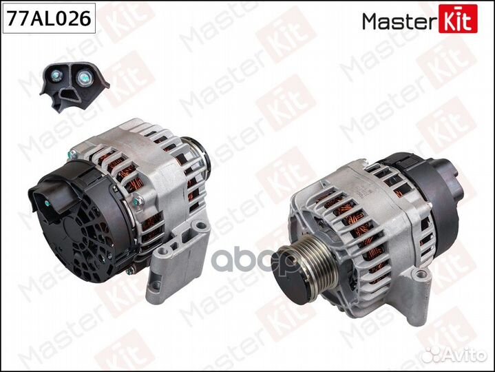 Генератор fiat/opel 1.3 cdti 90A 77AL026 MasterKit
