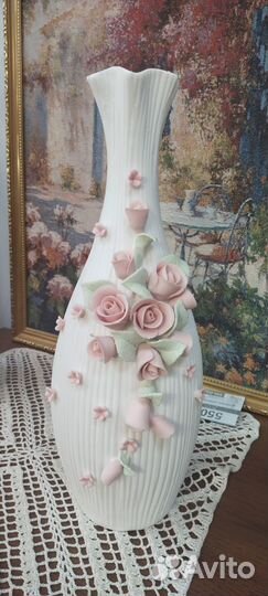 Ваза стекло, фарфор