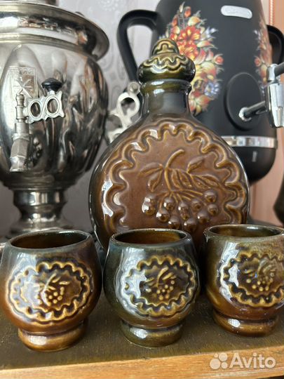 Графин с рюмками СССР