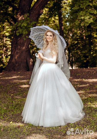 Свадебный зонт в аренду