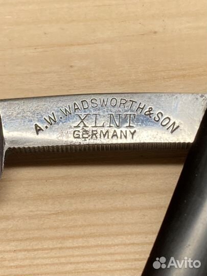 Опасная бритва xlnt Wadsworth & Sons, Germany/USA