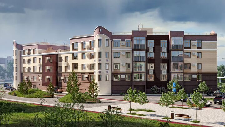 3-к. квартира, 92 м², 4/4 эт.