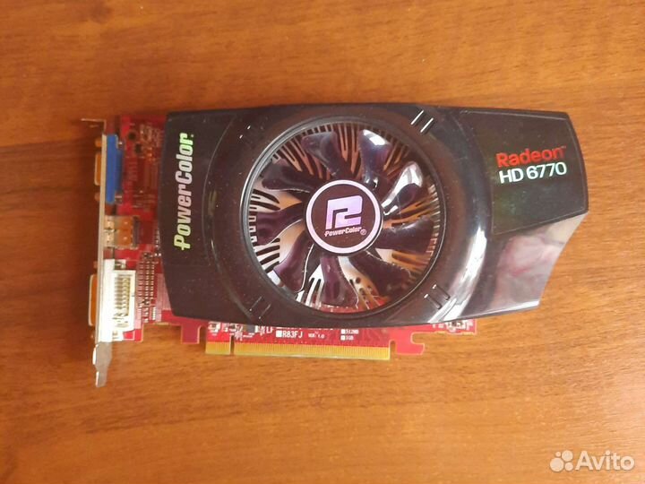 Видеокарта AMD 6770