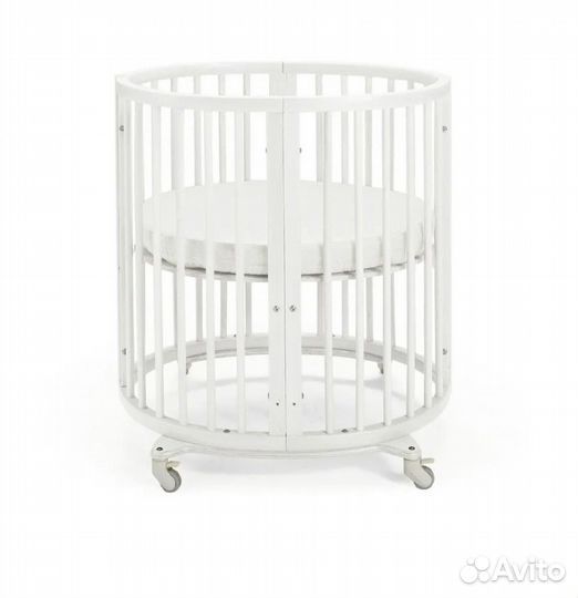 Детская кроватка stokke +пеленальный стол stokke