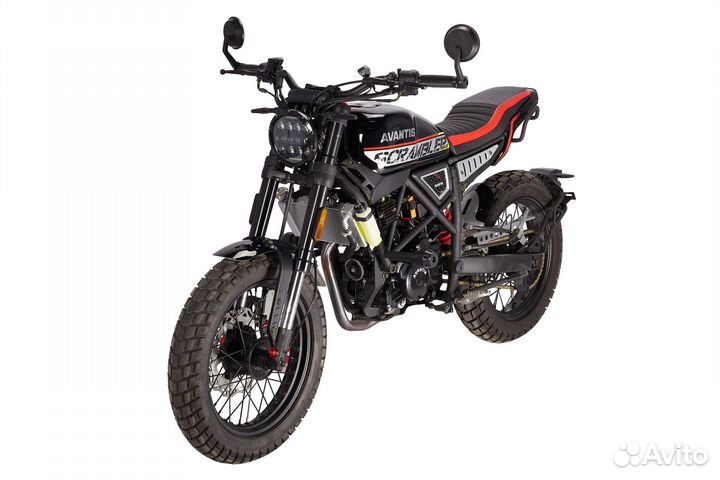 Мотоцикл Avantis city 2.0 (scrambler) в рассрочку