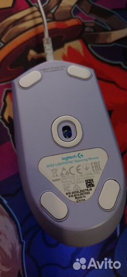 Игровая мышка logitech g102