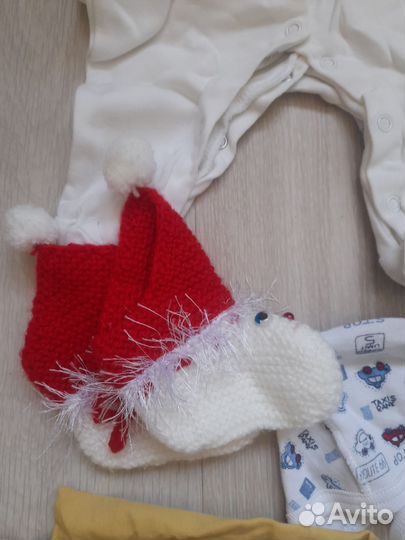 Детские вещи пакетом, 0-6 мес