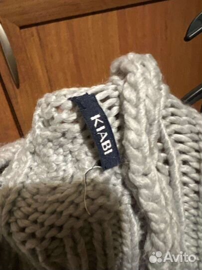 Снуд шерстяной тёплый женский