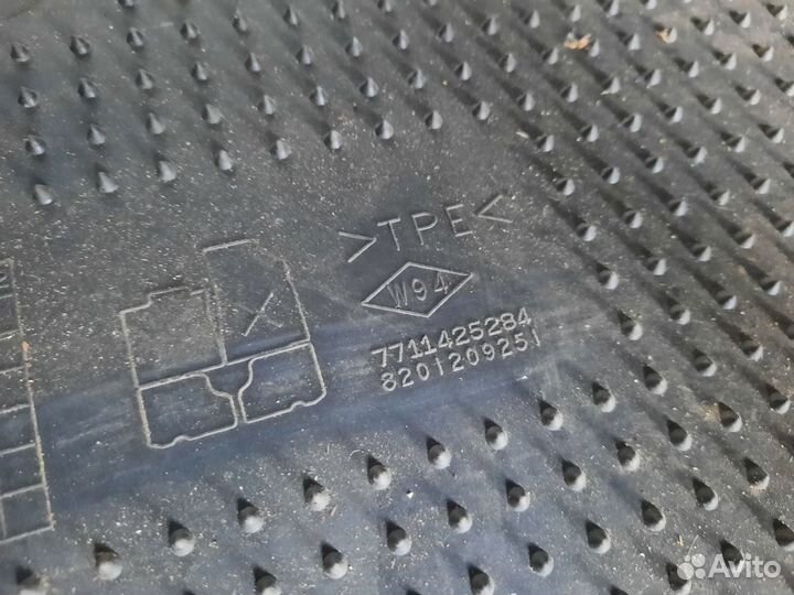 Коврики салона Renault fluence